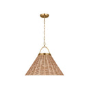 Visual Comfort Studio - CP1431BBS - One Light Pendant - Whitby - Burnished Brass