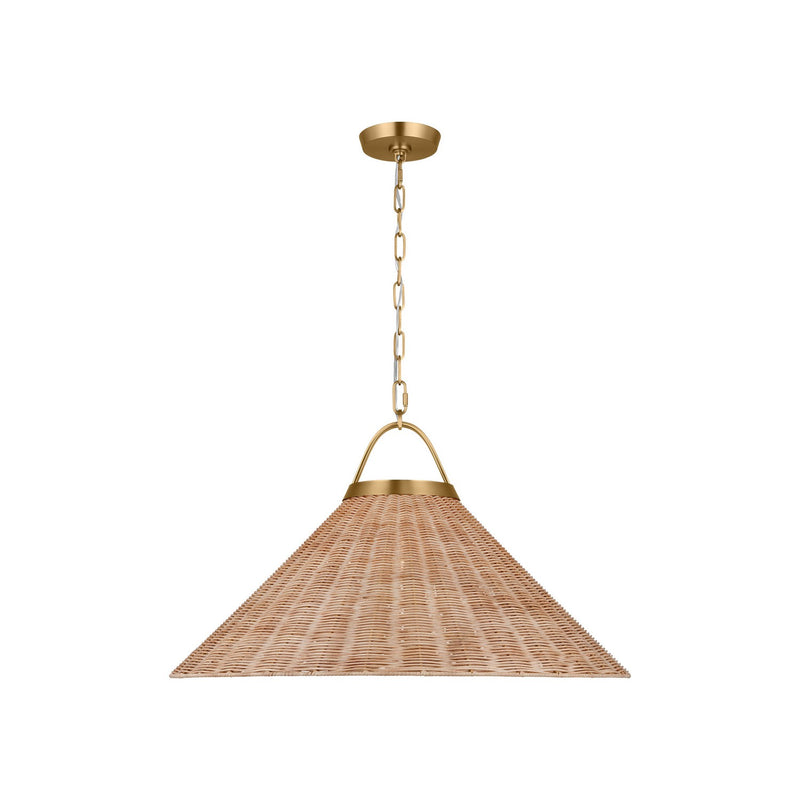 One Light Pendant<br /><span style="color:#4AB0CE;">Entrega: 4-10 dias en USA</span><br /><span style="color:#4AB0CE;font-size:60%;">PREGUNTE POR ENTREGA EN PANAMA</span><br />Collection: Whitby<br />Finish: Burnished Brass