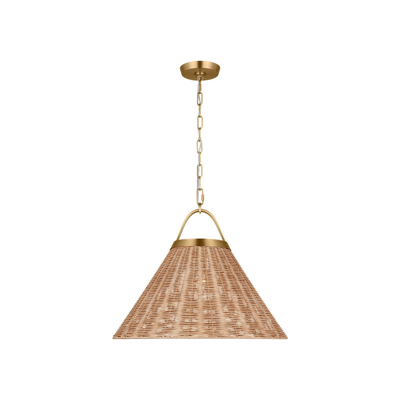One Light Pendant<br /><span style="color:#4AB0CE;">Entrega: 4-10 dias en USA</span><br /><span style="color:#4AB0CE;font-size:60%;">PREGUNTE POR ENTREGA EN PANAMA</span><br />Collection: Whitby<br />Finish: Burnished Brass