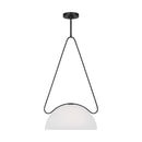 Visual Comfort Studio - KP1161MBK - One Light Pendant - Nido - Midnight Black