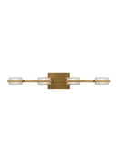 Visual Comfort Modern - 700BCKMD4NB-LED930 - LED Bath Vanity - Kamden - Natural Brass