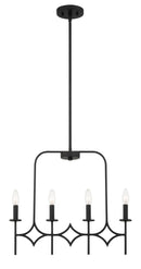 Minka-Lavery - 5037-66A - Four Light Island Pendant - Muncie - Coal