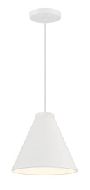 Minka-Lavery - 6201-44 - One Light Hanging Lantern - Vantage Pendants - White