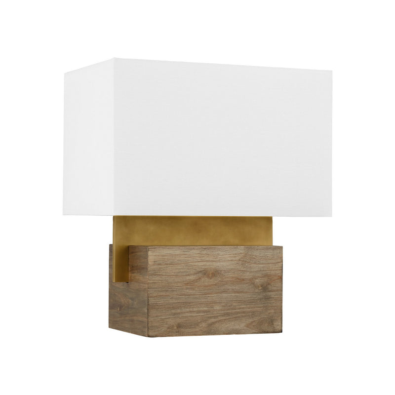 LED Table Lamp<br /><span style="color:#4AB0CE;">Entrega: 4-10 dias en USA</span><br /><span style="color:#4AB0CE;font-size:60%;">PREGUNTE POR ENTREGA EN PANAMA</span><br />Collection: Slab<br />Finish: Natural Brass