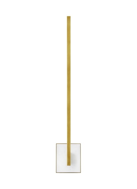 Visual Comfort Modern - 700WSKLE30NBNB-LED930 - LED Wall Sconce - Klee - Natural Brass