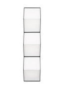 Visual Comfort Modern - CDWS11127WB - LED Wall Sconce - Zig Zag - Nightshade Black