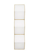 Visual Comfort Modern - CDWS11127WNB - LED Wall Sconce - Zig Zag - Natural Brass