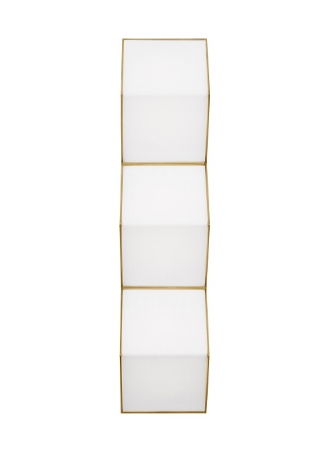 Visual Comfort Modern - CDWS11127WNB - LED Wall Sconce - Zig Zag - Natural Brass