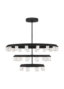 Visual Comfort Modern - KWCH19627B - LED Chandelier - Esfera - Nightshade Black