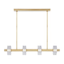 Visual Comfort Modern - KWLS20927CNB - LED Linear Chandelier - Laurel - Natural Brass