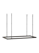 Visual Comfort Modern - MDLS18727B - LED Linear Suspension - Stagger - Nightshade Black