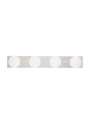 Visual Comfort Modern - SLBA123N - Four Light Bath Vanity - Orbel - Polished Nickel