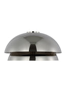 Visual Comfort Modern - SLFM13627N - LED Flush Mount - Shanti - Polished Nickel