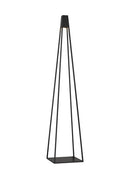Visual Comfort Modern - SLOFL10927BK - LED Outdoor Floor Lamp - Apex - Black