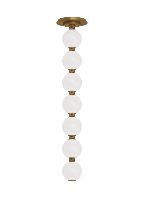 Visual Comfort Modern - SLPD22627NBS - LED Pendant - Perle - Natural Brass