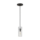 Visual Comfort Modern - SLPD277CB-L - LED Pendant - Horizon - Nightshade Black