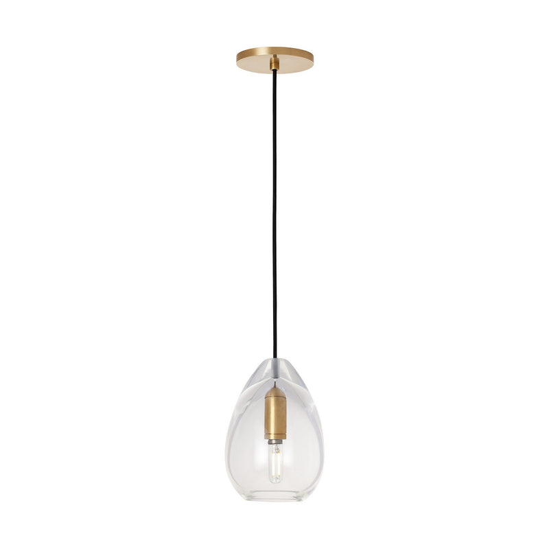 Visual Comfort Modern - SLPD278CNB-L - LED Pendant - Alina - Natural Brass