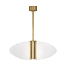 Visual Comfort Modern - SLPD28430BR - LED Pendant - Nyra - Plated Brass