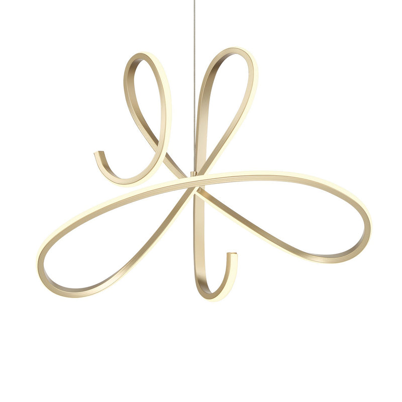 George Kovacs - P5438-697-L - LED Pendant - Astor - Soft Gold