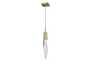 Avenue Lighting - HF1901-1-AP-BB-C - LED Pendant - Aspen - Brushed Brass