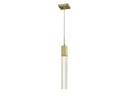 Avenue Lighting - HF1901-1-GL-BB-C - LED Pendant - The Original Glacier - Brushed Brass