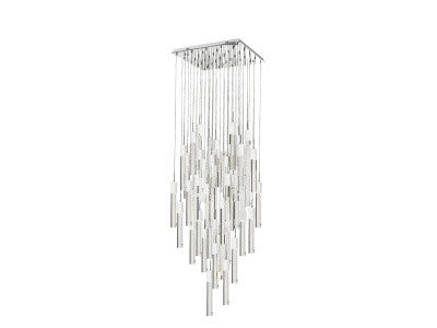 Avenue Lighting - HF1903-41-GL-CH-C - 41 Light Pendant - The Original Glacier - Polished Chrome