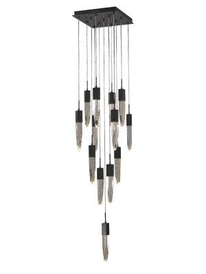 Avenue Lighting - HF1905-13-AP-BK - 13 Light Pendant - Aspen - Black