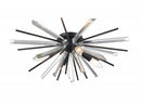 Avenue Lighting - HF8205-BK - Four Light Flush Sconce - Palisades Ave. - Black