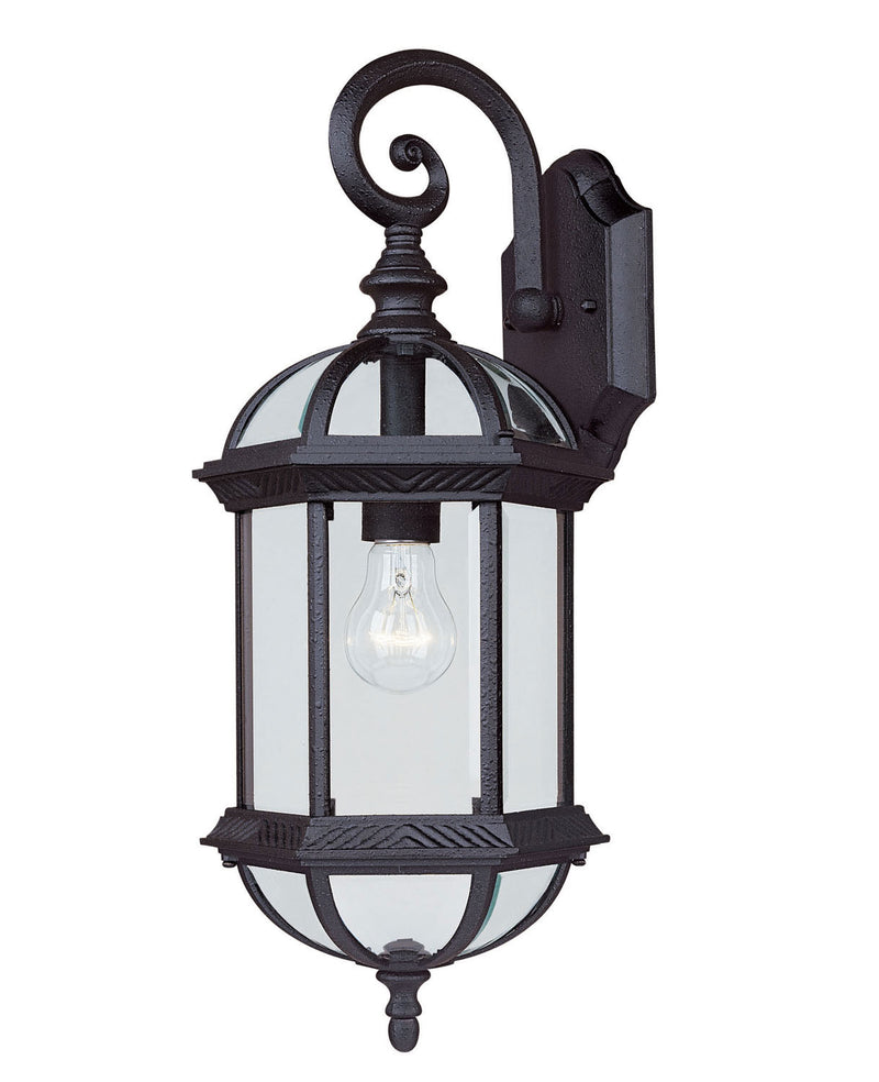 One Light Wall Mount<br /><span style="color:#4AB0CE;">Entrega: 4-10 dias en USA</span><br /><span style="color:#4AB0CE;font-size:60%;">PREGUNTE POR ENTREGA EN PANAMA</span><br />Collection: Kensington<br />Finish: Textured Black