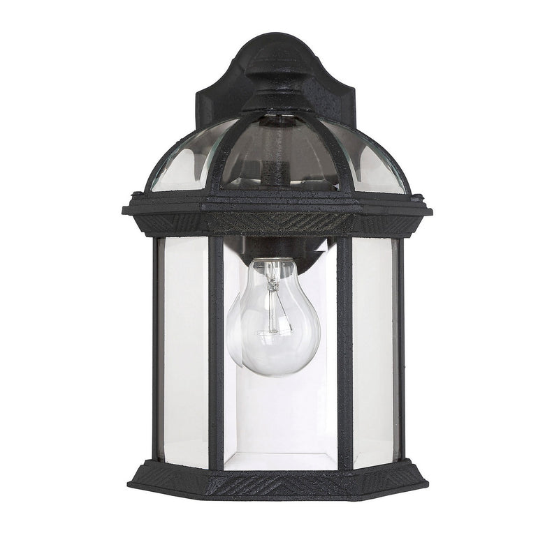 One Light Wall Mount<br /><span style="color:#4AB0CE;">Entrega: 4-10 dias en USA</span><br /><span style="color:#4AB0CE;font-size:60%;">PREGUNTE POR ENTREGA EN PANAMA</span><br />Collection: Kensington<br />Finish: Textured Black