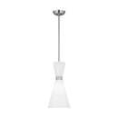 One Light Pendant<br /><span style="color:#4AB0CE;">Entrega: 4-10 dias en USA</span><br /><span style="color:#4AB0CE;font-size:60%;">PREGUNTE POR ENTREGA EN PANAMA</span><br />Collection: Belcarra<br />Finish: Brushed Steel