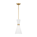 One Light Pendant<br /><span style="color:#4AB0CE;">Entrega: 2-3 semanas en USA</span><br /><span style="color:#4AB0CE;font-size:60%;">PREGUNTE POR ENTREGA EN PANAMA</span><br />Collection: Belcarra<br />Finish: Satin Brass