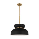One Light Pendant<br /><span style="color:#4AB0CE;">Entrega: 4-10 dias en USA</span><br /><span style="color:#4AB0CE;font-size:60%;">PREGUNTE POR ENTREGA EN PANAMA</span><br />Collection: Pemberton<br />Finish: Midnight Black