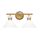Two Light Bath<br /><span style="color:#4AB0CE;">Entrega: 4-10 dias en USA</span><br /><span style="color:#4AB0CE;font-size:60%;">PREGUNTE POR ENTREGA EN PANAMA</span><br />Collection: Belcarra<br />Finish: Satin Brass