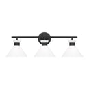 Three Light Bath<br /><span style="color:#4AB0CE;">Entrega: 4-10 dias en USA</span><br /><span style="color:#4AB0CE;font-size:60%;">PREGUNTE POR ENTREGA EN PANAMA</span><br />Collection: Belcarra<br />Finish: Midnight Black