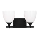 Two Light Bath<br /><span style="color:#4AB0CE;">Entrega: 4-10 dias en USA</span><br /><span style="color:#4AB0CE;font-size:60%;">PREGUNTE POR ENTREGA EN PANAMA</span><br />Collection: Toffino<br />Finish: Midnight Black