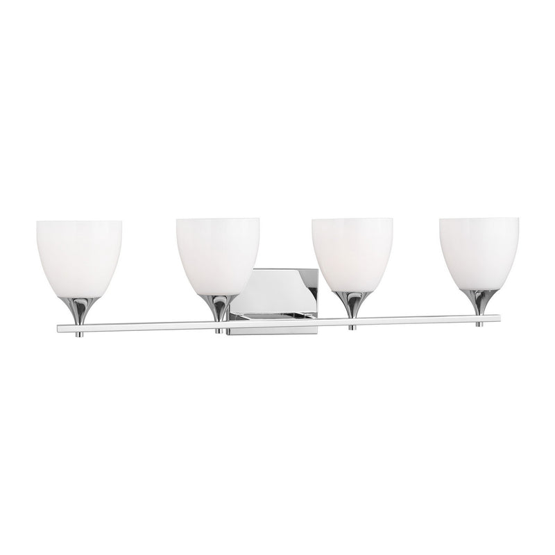 Four Light Bath<br /><span style="color:#4AB0CE;">Entrega: 4-10 dias en USA</span><br /><span style="color:#4AB0CE;font-size:60%;">PREGUNTE POR ENTREGA EN PANAMA</span><br />Collection: Toffino<br />Finish: Chrome