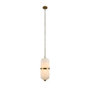 Kalco - 519456WB - LED Pendant - Volterra - Winter Brass