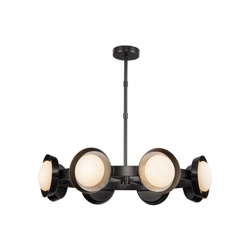LED Chandelier<br /><span style="color:#4AB0CE;">Entrega: 4-10 dias en USA</span><br /><span style="color:#4AB0CE;font-size:60%;">PREGUNTE POR ENTREGA EN PANAMA</span><br />Collection: Alonso<br />Finish: Urban Bronze