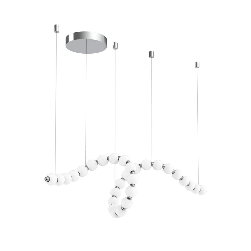 LED Chandelier<br /><span style="color:#4AB0CE;">Entrega: 4-10 dias en USA</span><br /><span style="color:#4AB0CE;font-size:60%;">PREGUNTE POR ENTREGA EN PANAMA</span><br />Collection: Akoya<br />Finish: Chrome