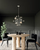 Alora - CH328129AW - 18 Light Chandelier - Cadence - Antique White