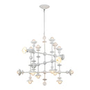 18 Light Chandelier<br /><span style="color:#4AB0CE;">Entrega: 4-10 dias en USA</span><br /><span style="color:#4AB0CE;font-size:60%;">PREGUNTE POR ENTREGA EN PANAMA</span><br />Collection: Cadence<br />Finish: Antique White