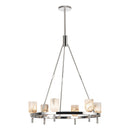 Six Light Chandelier<br /><span style="color:#4AB0CE;">Entrega: 4-10 dias en USA</span><br /><span style="color:#4AB0CE;font-size:60%;">PREGUNTE POR ENTREGA EN PANAMA</span><br />Collection: Lucian<br />Finish: Polished Nickel/Alabaster