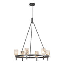 Six Light Chandelier<br /><span style="color:#4AB0CE;">Entrega: 4-10 dias en USA</span><br /><span style="color:#4AB0CE;font-size:60%;">PREGUNTE POR ENTREGA EN PANAMA</span><br />Collection: Lucian<br />Finish: Urban Bronze/Alabaster