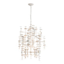 16 Light Chandelier<br /><span style="color:#4AB0CE;">Entrega: 4-10 dias en USA</span><br /><span style="color:#4AB0CE;font-size:60%;">PREGUNTE POR ENTREGA EN PANAMA</span><br />Collection: Yukari<br />Finish: Matte White