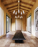 Alora - CH342545MWHL - Five Light Chandelier - Brickell - Matte White/Hazelnut Leather