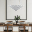 Alora - CH352323AW - Three Light Chandelier - Martine - Antique White