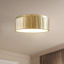 Alora - FM361212VB - LED Flush Mount - Kensington - Vintage Brass
