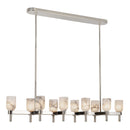 Ten Light Linear Pendant<br /><span style="color:#4AB0CE;">Entrega: 4-10 dias en USA</span><br /><span style="color:#4AB0CE;font-size:60%;">PREGUNTE POR ENTREGA EN PANAMA</span><br />Collection: Lucian<br />Finish: Polished Nickel/Alabaster