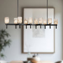 Ten Light Linear Pendant<br /><span style="color:#4AB0CE;">Entrega: 4-10 dias en USA</span><br /><span style="color:#4AB0CE;font-size:60%;">PREGUNTE POR ENTREGA EN PANAMA</span><br />Collection: Lucian<br />Finish: Urban Bronze/Alabaster